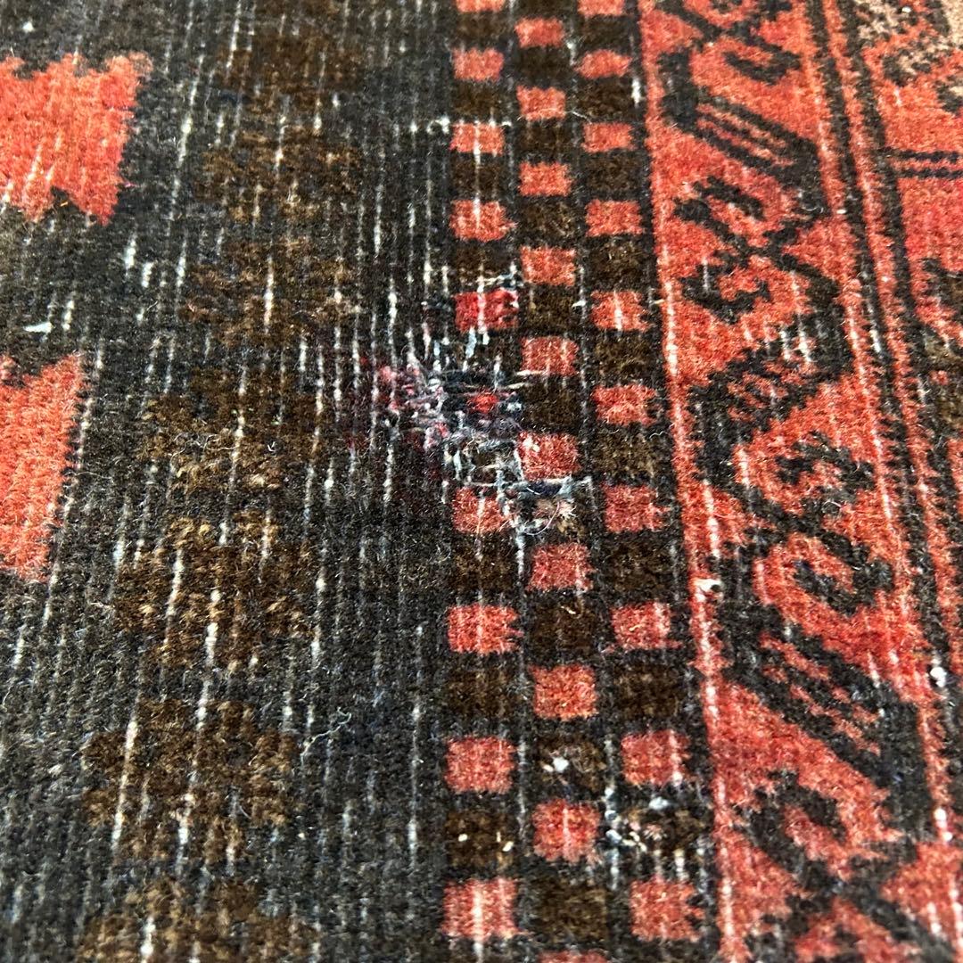 【1980's vintage】 バルーチ族 ビンテージラグ