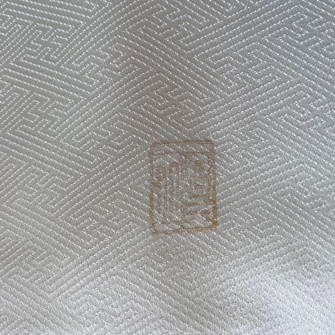 訪問着　フルセット　桜の木　花筏　綸子　入学式　卒業式　春めく　着物　Q5