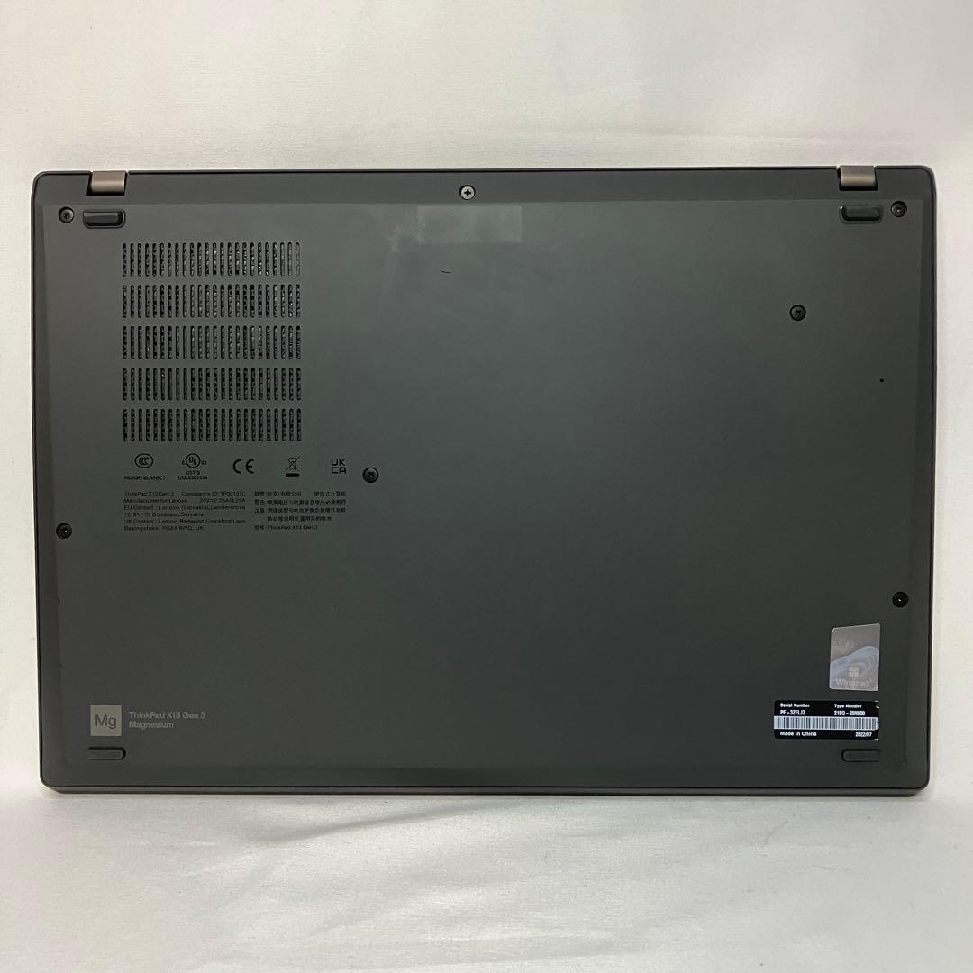 準美品 X13 Gen3 12世代 i5 16GB SSD WUXGA オフィス