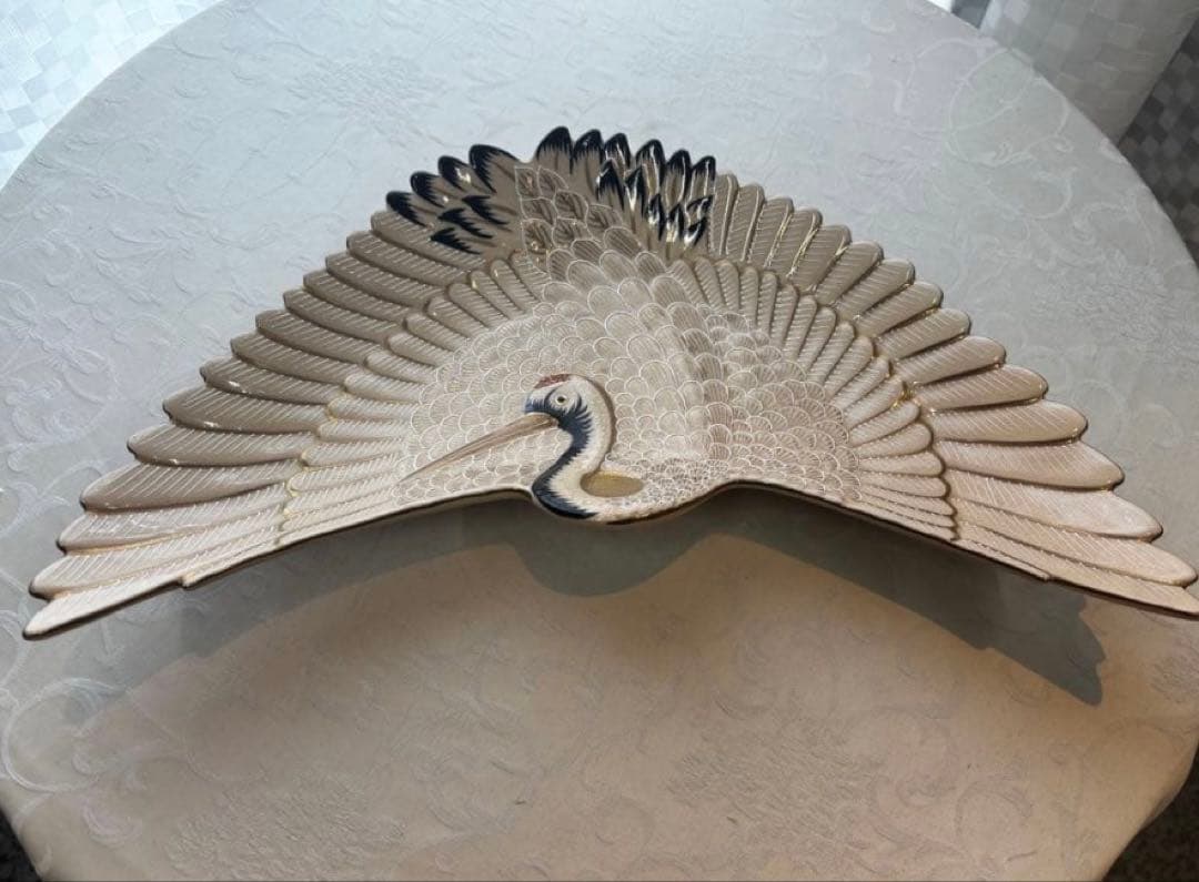 鶴高台皿セット