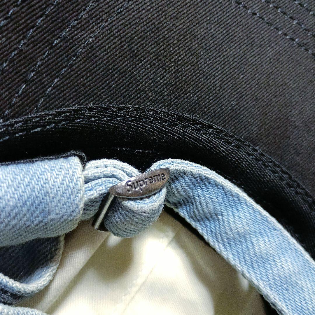帽子 Supreme Washed Denim S Logo 2-Tone Cap