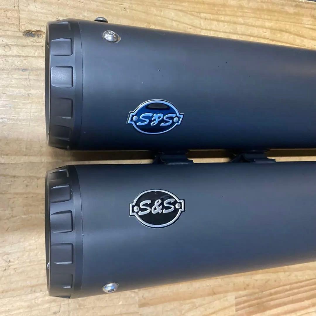 S&S グランドナショナル スリップオンマフラー【ツーリング】　ブラック