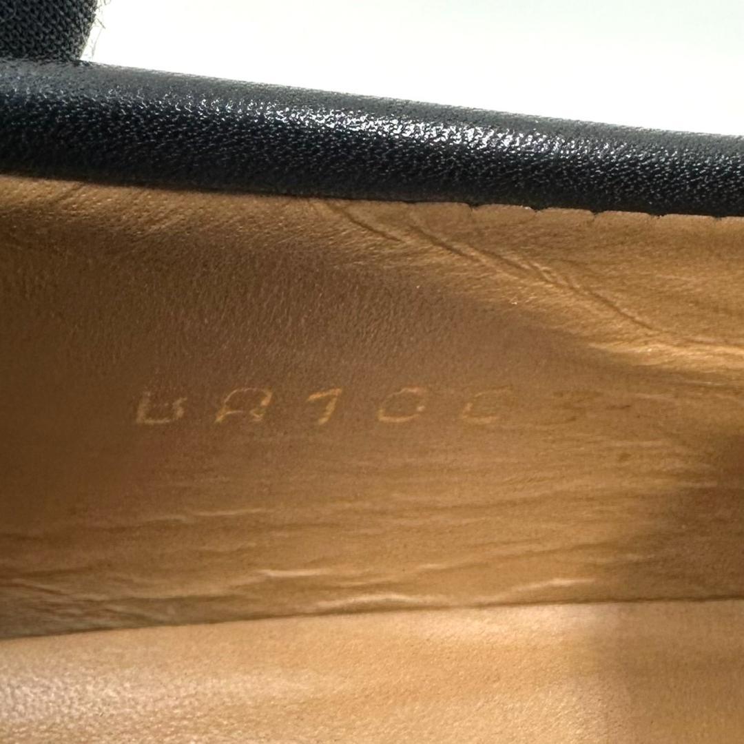 ルイヴィトン LVロゴプレート ビジネスシューズ ローファー 革靴 ブラック