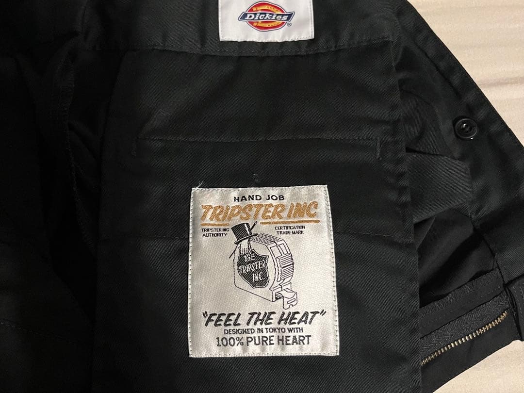 24SS 第6弾 Dickies TRIPSTER スーツ ブラック 野村訓市