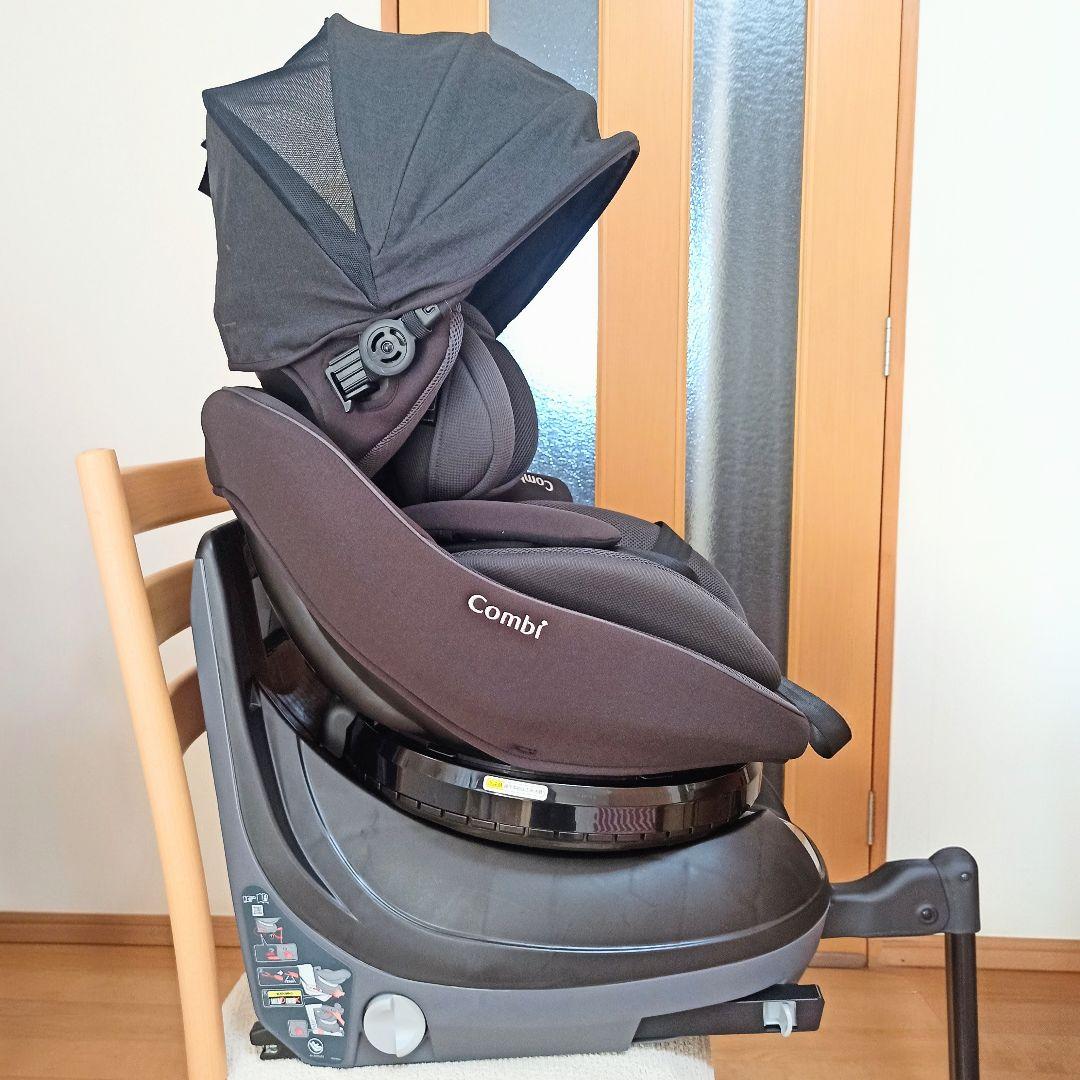 美品 Combi クルムーヴ コンパクト R129 エッグショック 360°回転