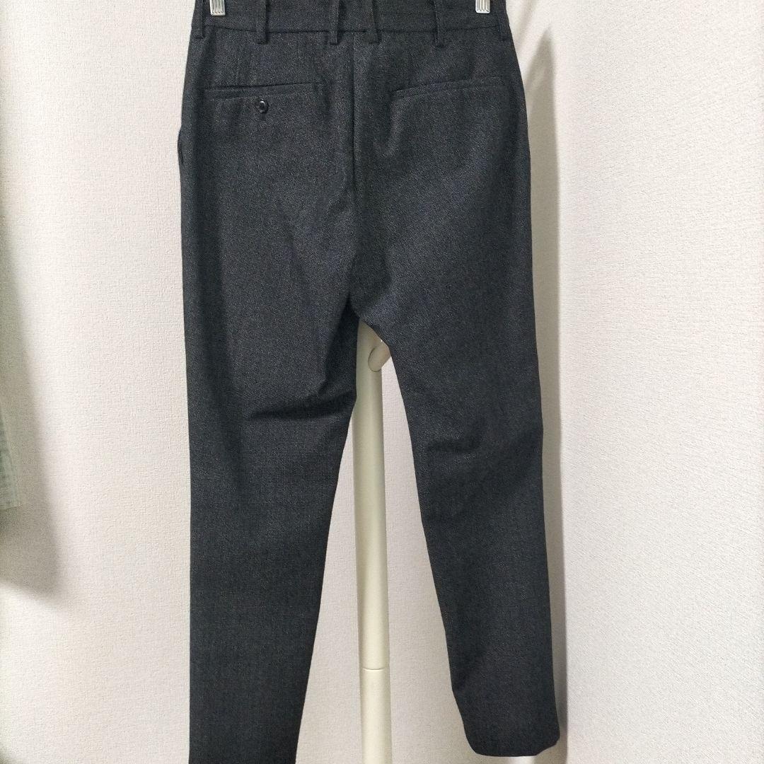 ジュンハシモト　ナノライブラリー　グレー　ウール混紡 シングルブレストスーツ