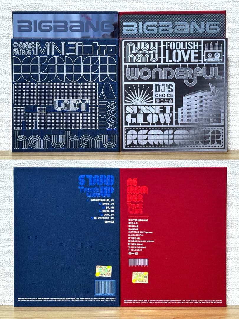 希少 BIGBANG MINI 1, 2, 3 REMEMBER VOL.2