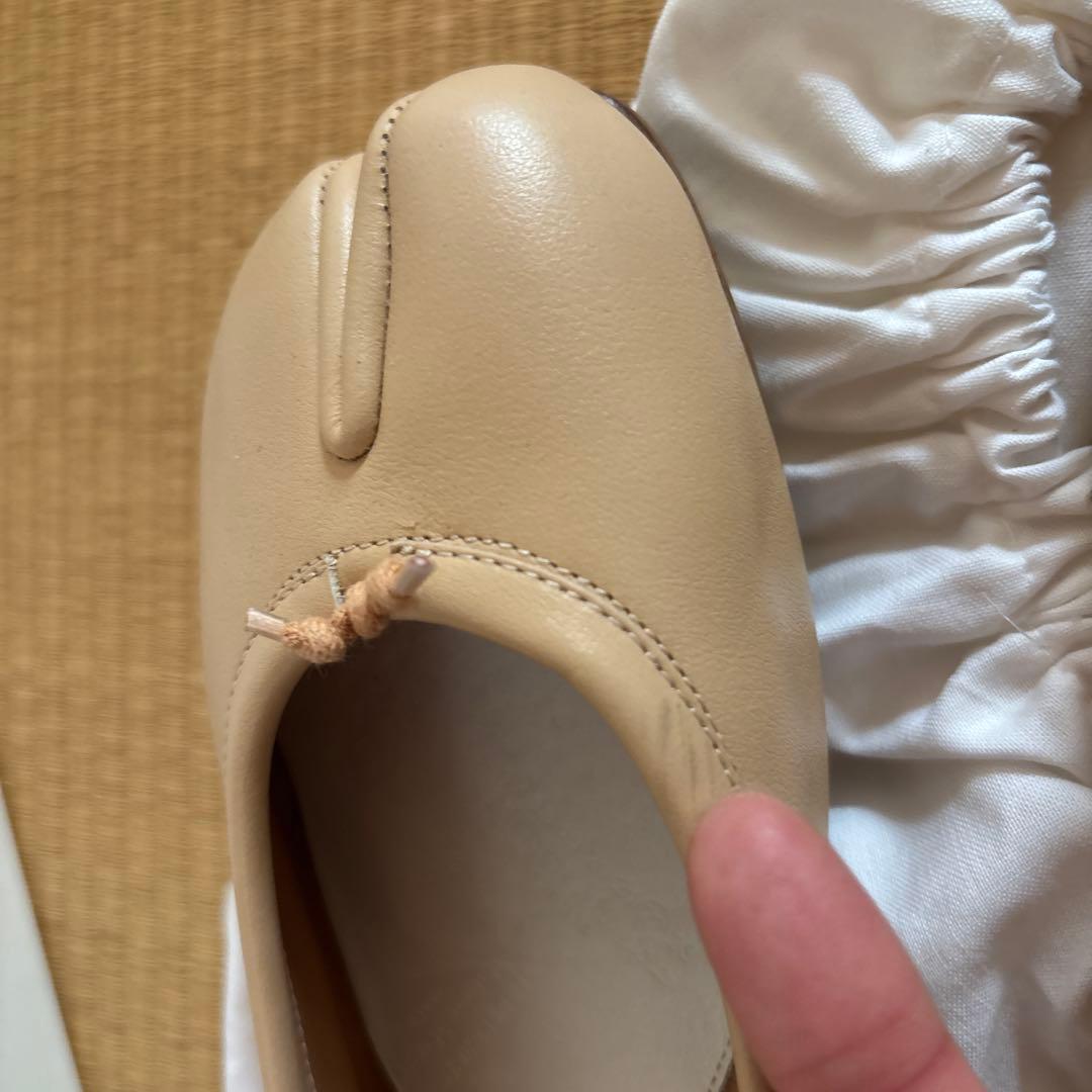 箱付き★メゾンマルジェラ★タビ★バレエシューズ★37