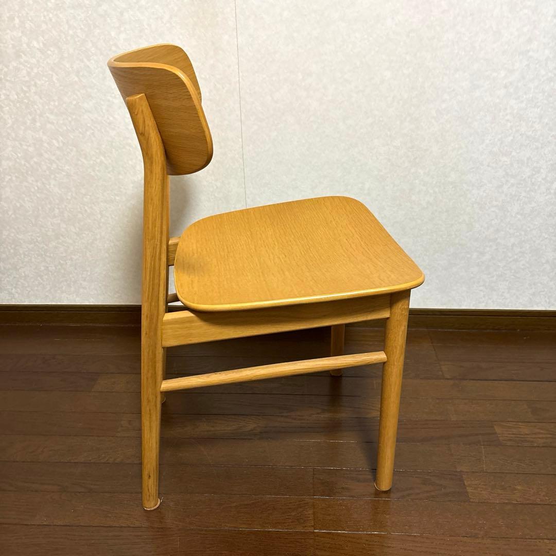 【美品】無印良品 ラウンドチェア オーク ダイニングチェア