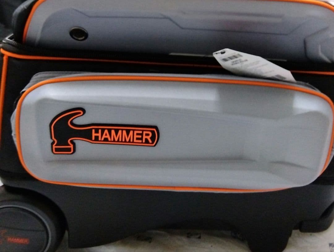 ハンマーボウリング用バッグ2個入り　 グレー