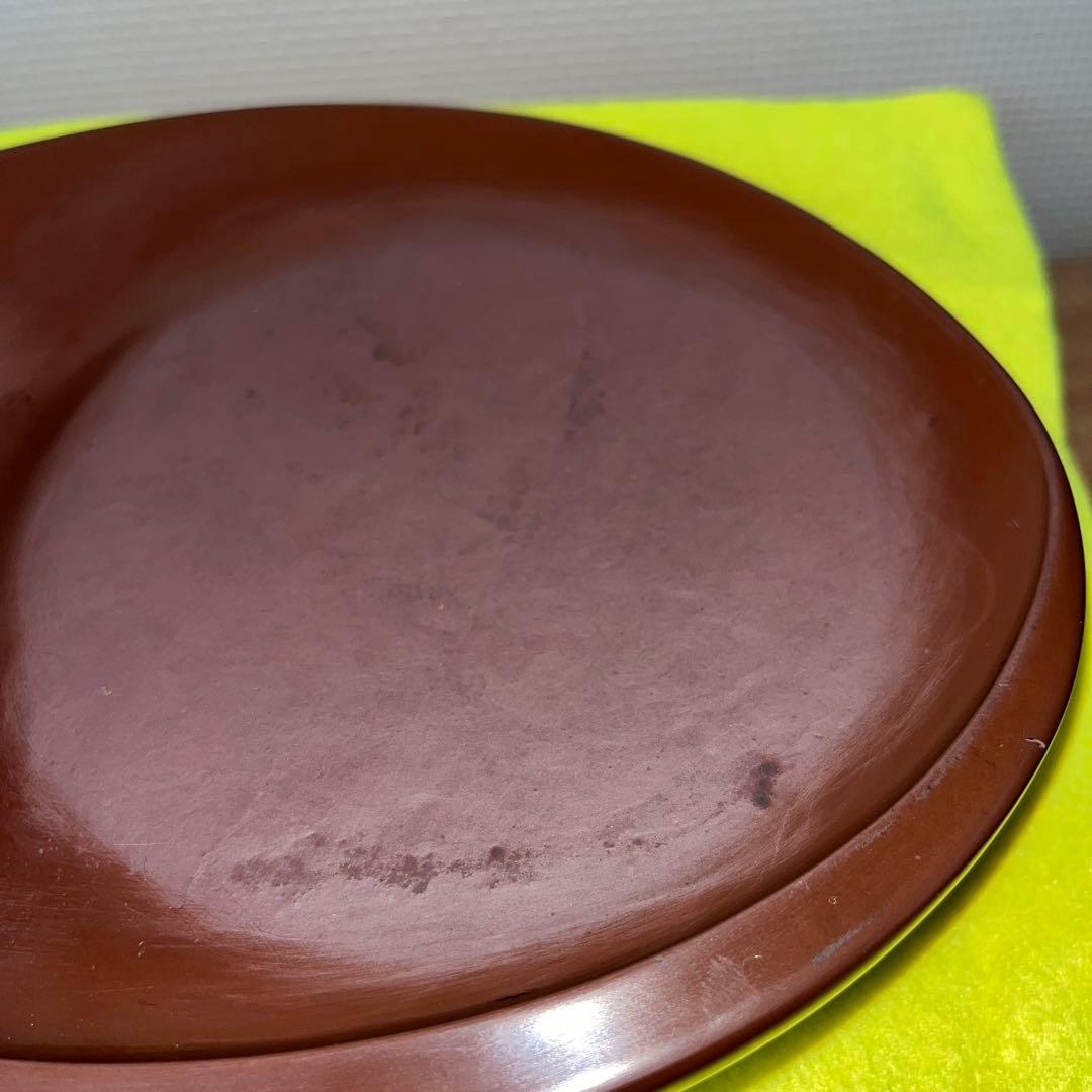 ⭕️紅渓石硯　硯　蟹彫刻　鮑型硯特別製作品美品　崎川羊堂　20cm超　1.7kg超