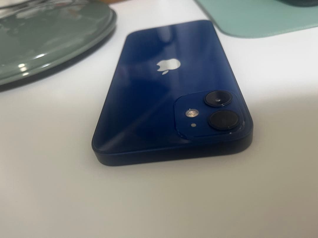 iPhone12mini 256G ブルー バッテリー99% 箱あり