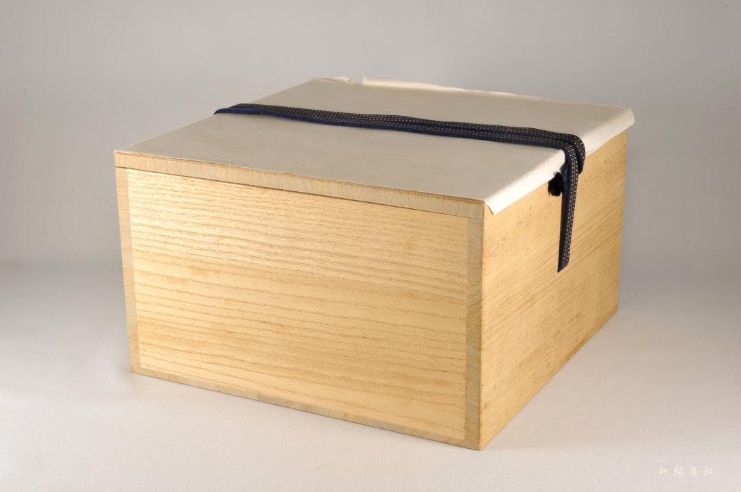 哲公房 五彩金釦 遊花盆 五 共箱 主宰 十二代中村宗哲 (弘子） 茶道具