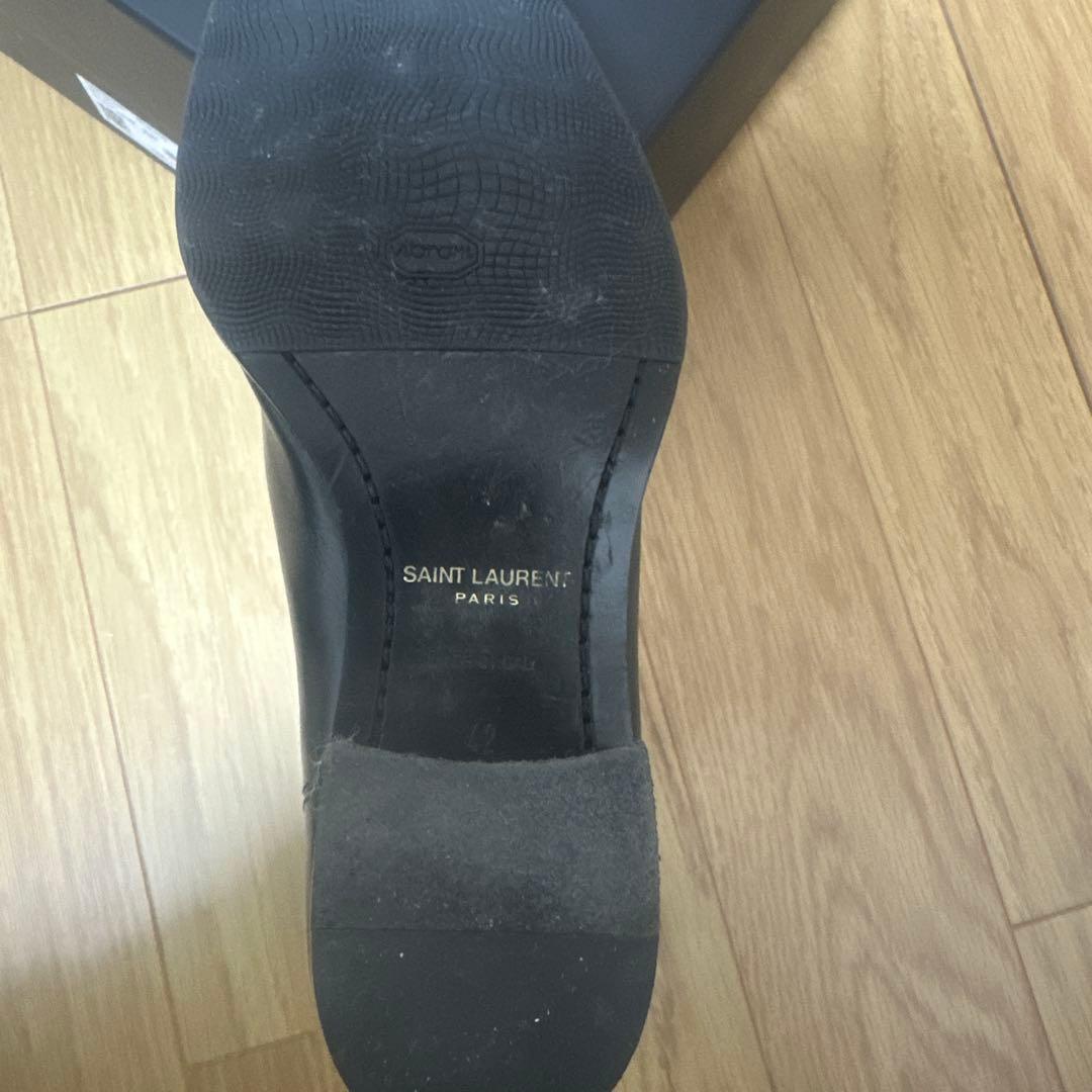 SAINT LAURENT ブラック チェルシーブーツ