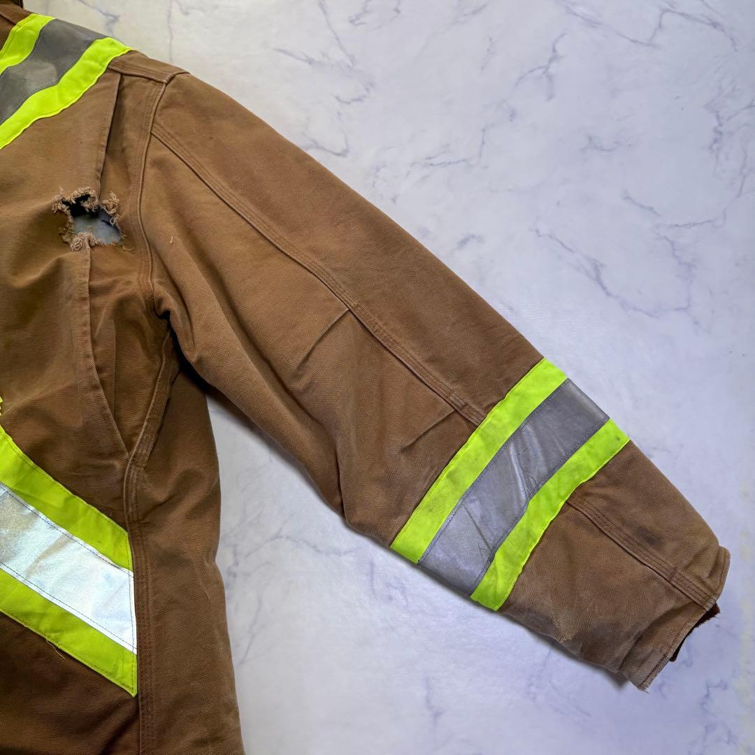 d*5様 【レア品】カーハート ダック生地 トラディショナルコート ブラウン リ