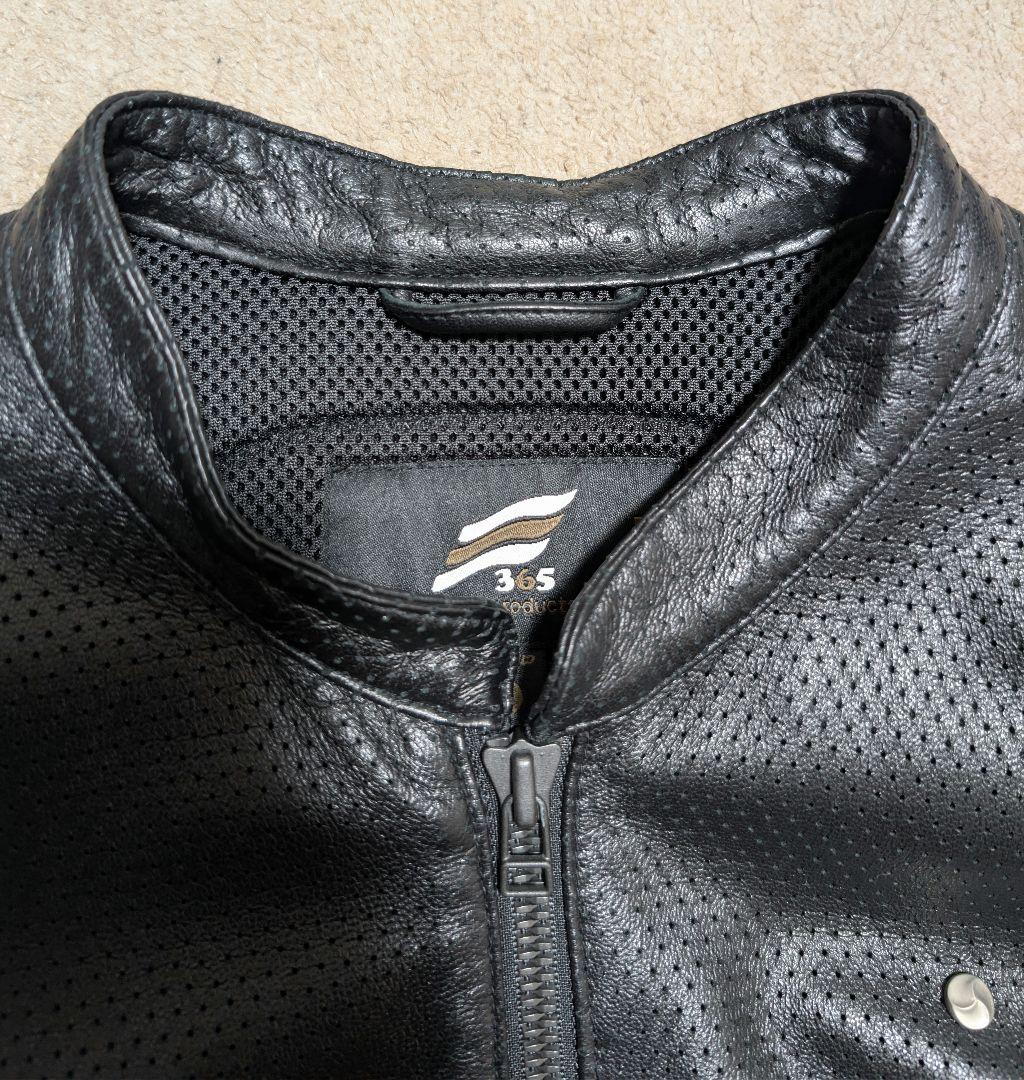 ヒョードー365パンチングレザージャケット