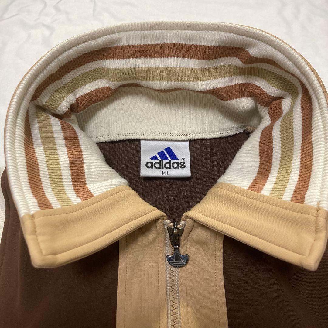 ◆デサント製激レア◆ 90sアディダスジャージ トラックジャケット ヴィンテージ