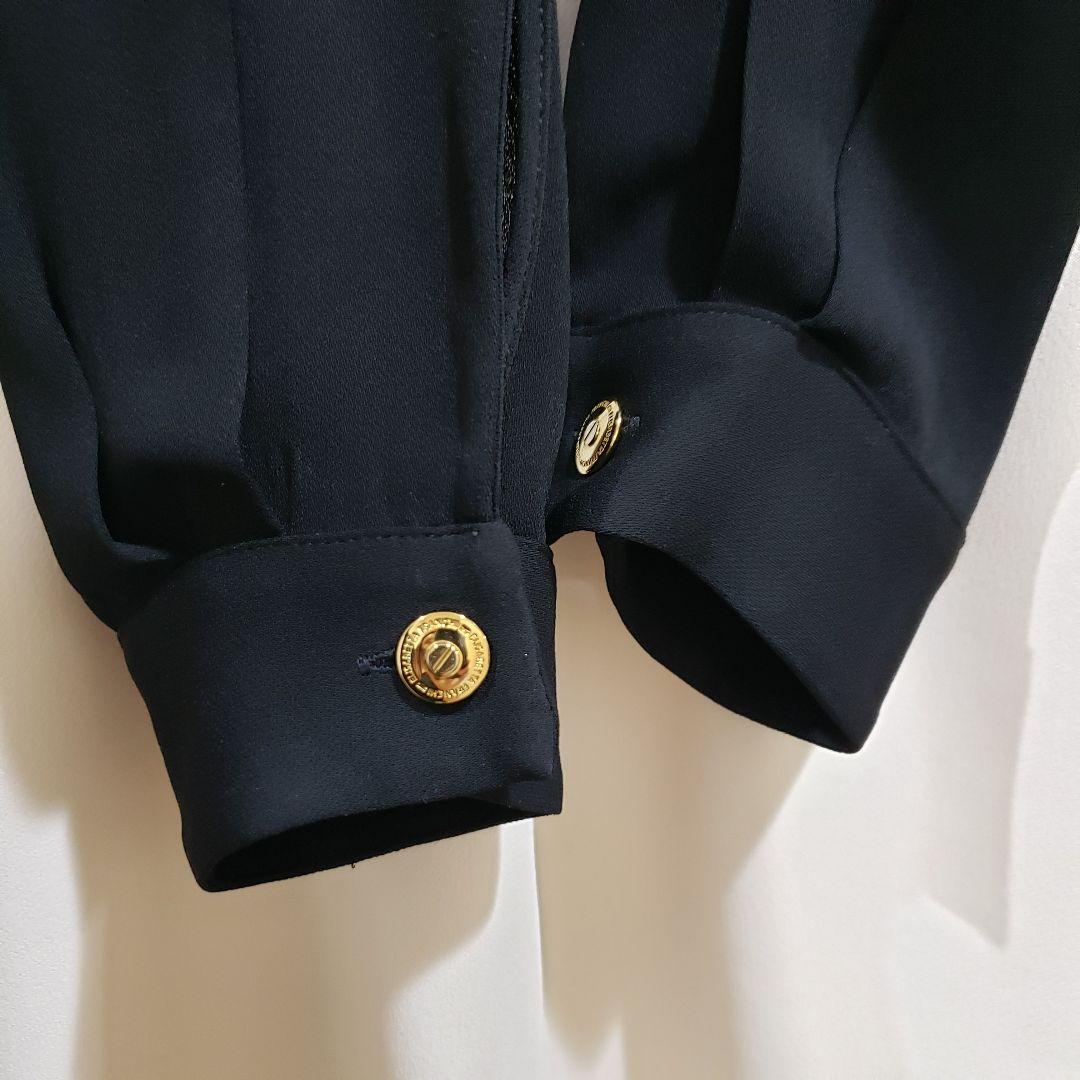 エリザベッタフランキ　ワンピース　シュミーズドレス　スカーフ　ボウタイ