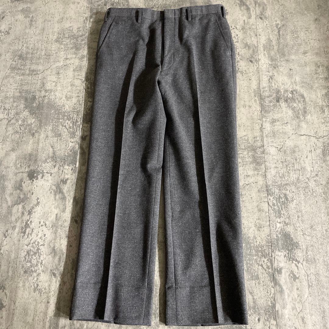 極上ウール 100% ヴィンテージ スリーピース × OLD GUCCIネクタイ