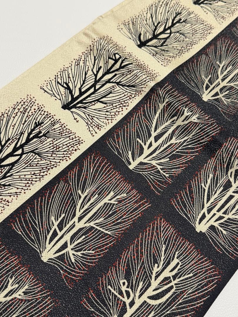 プ*読様 【新品未使用】ニ代目 川村久太郎 創作友禅 全通　袋帯　未仕立て　伝産