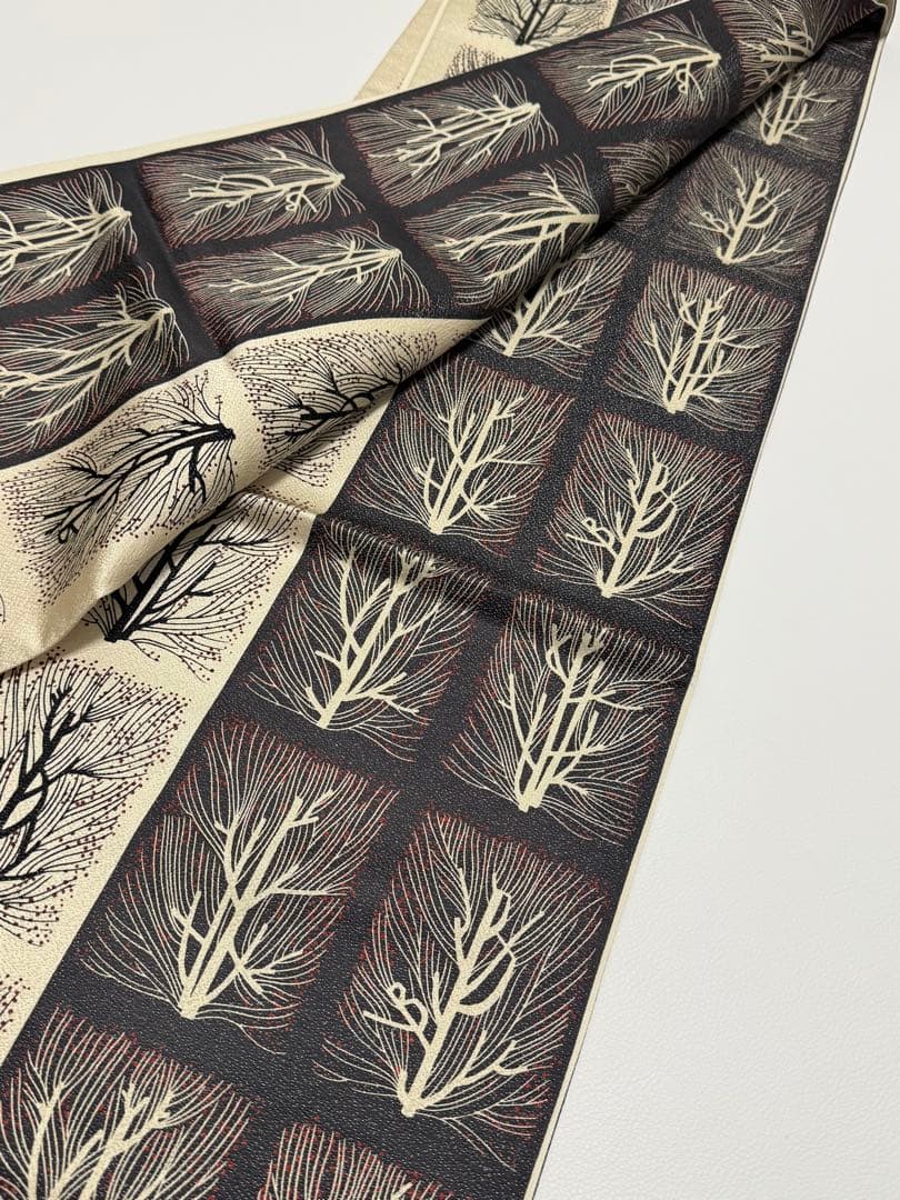 プ*読様 【新品未使用】ニ代目 川村久太郎 創作友禅 全通　袋帯　未仕立て　伝産