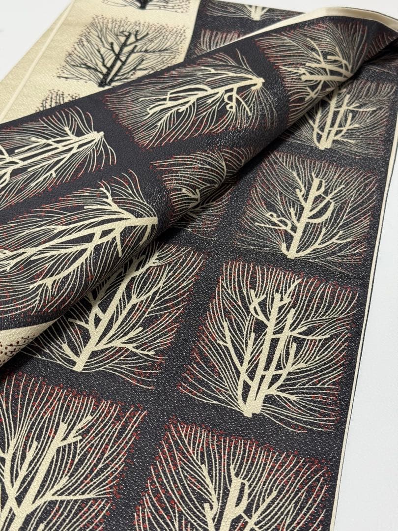 プ*読様 【新品未使用】ニ代目 川村久太郎 創作友禅 全通　袋帯　未仕立て　伝産