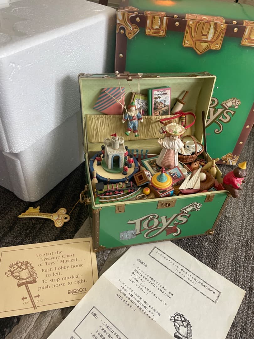 TOYS CLUB 夢のおもちゃ箱　オルゴール（ジャンク）レトロ　限定品
