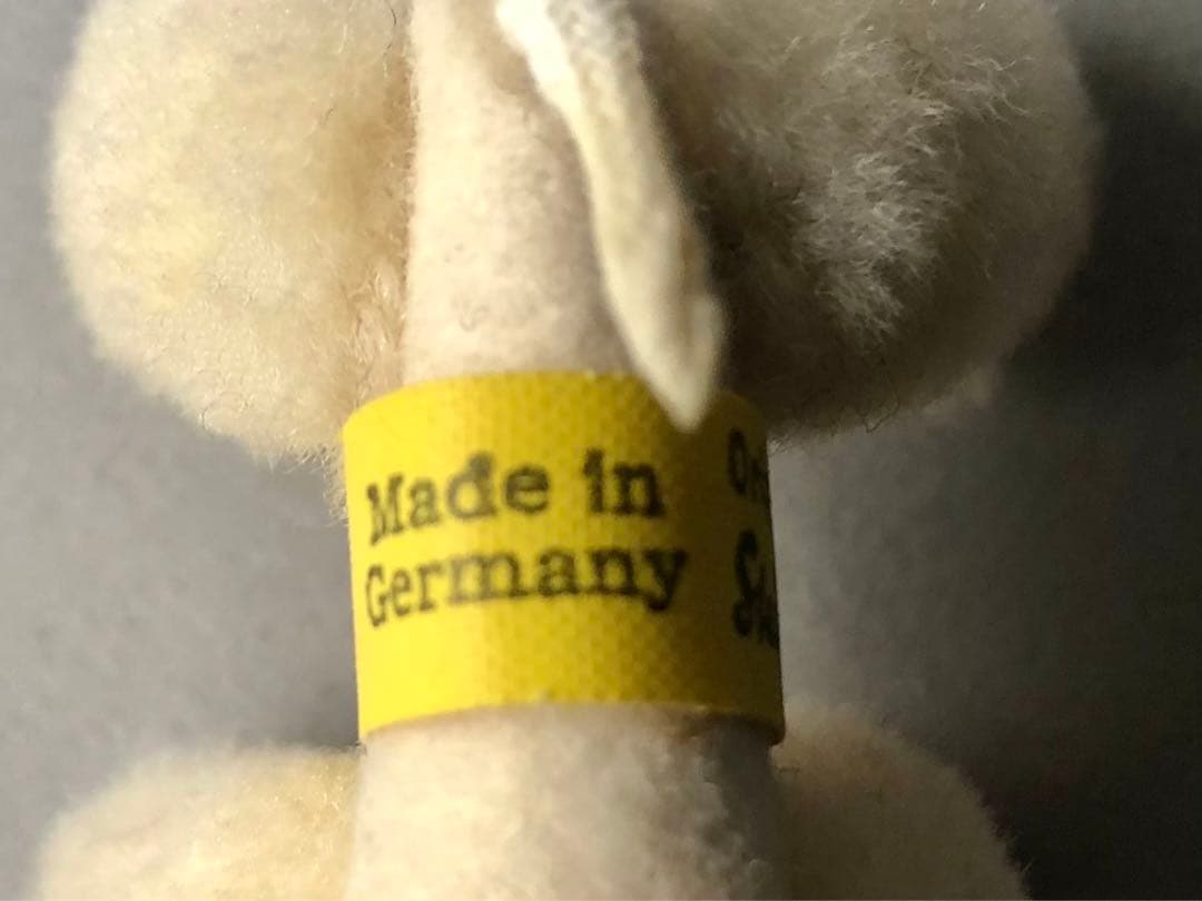 Steiff ポンポンプードル　ホワイト