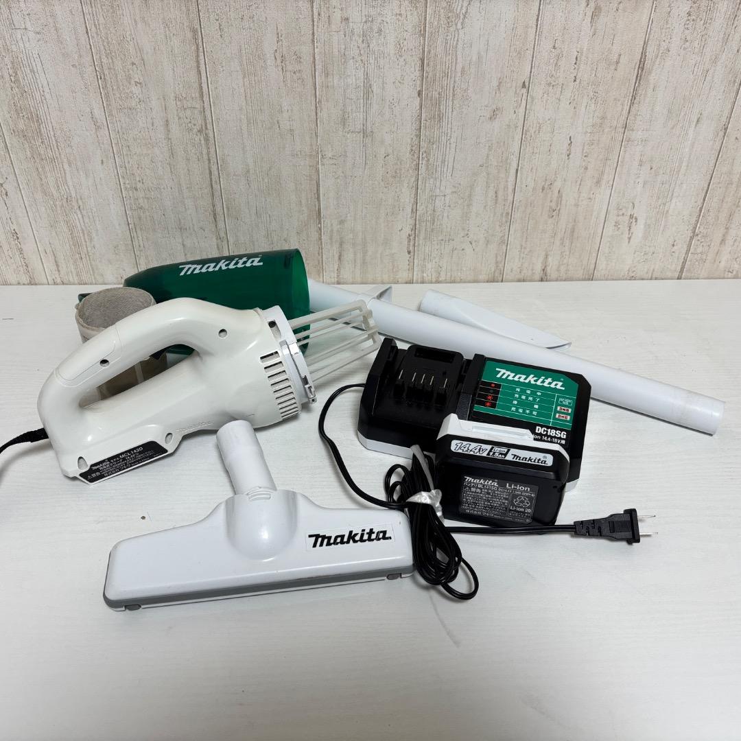 早い者勝ち‼️マキタ　充電式クリーナー MCL143D バッテリー、充電器付