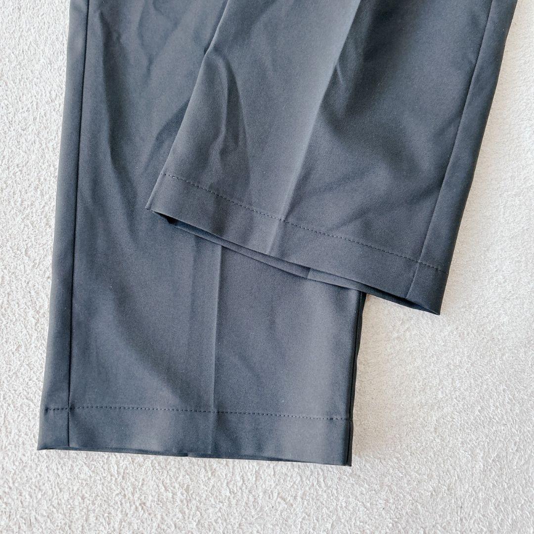 【極美品】ワークウェアスーツ トラベルジャケット セットアップ 洗濯可能 黒 S