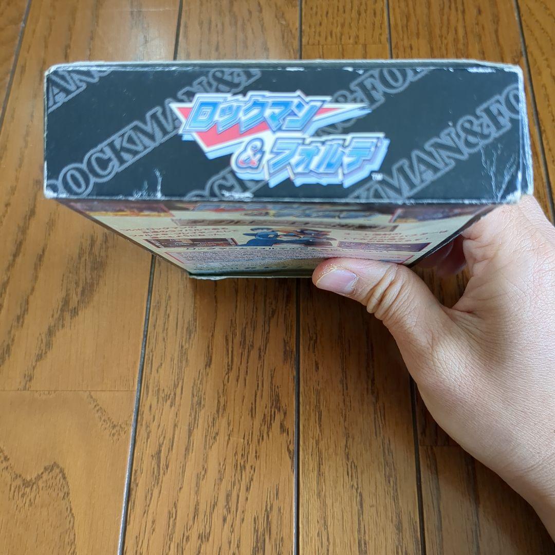 【完品】ロックマン&フォルテ　スーパーファミコン　SFC　箱説ハガキ付　カプコン