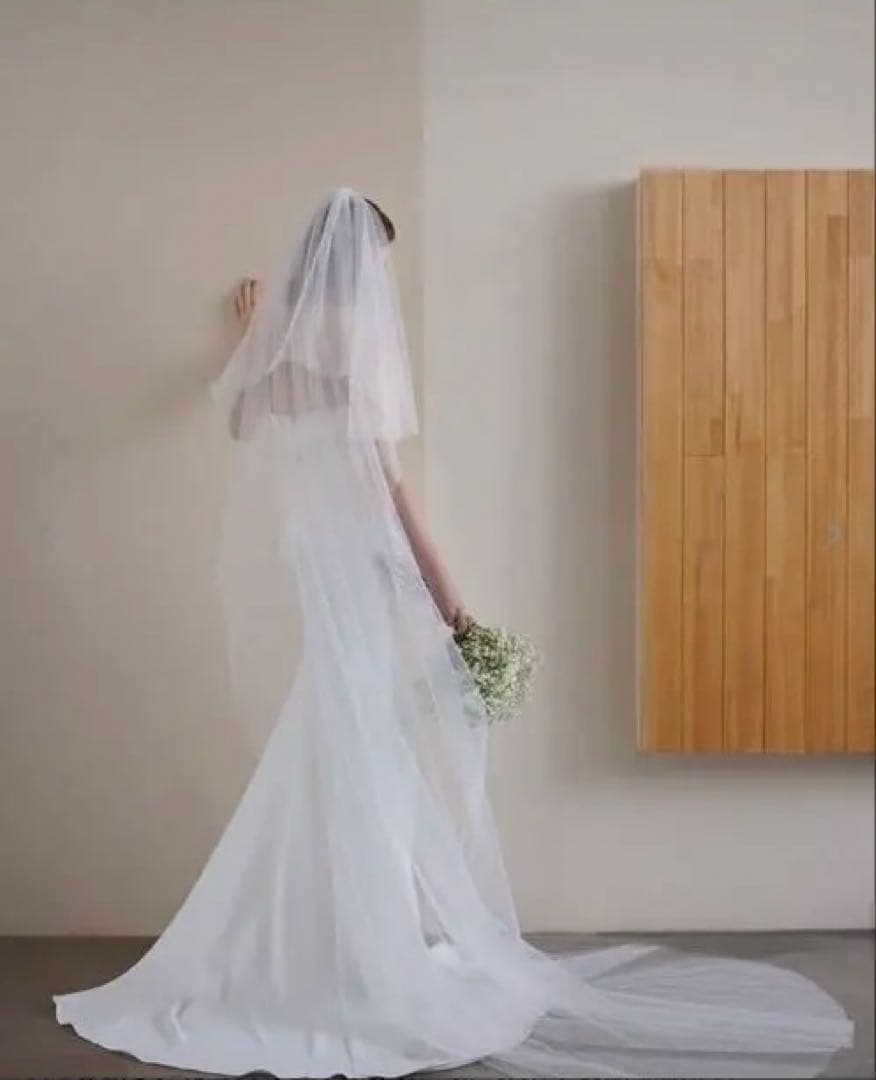 ベアトップ ウェディングドレス 結婚式 マーメイド