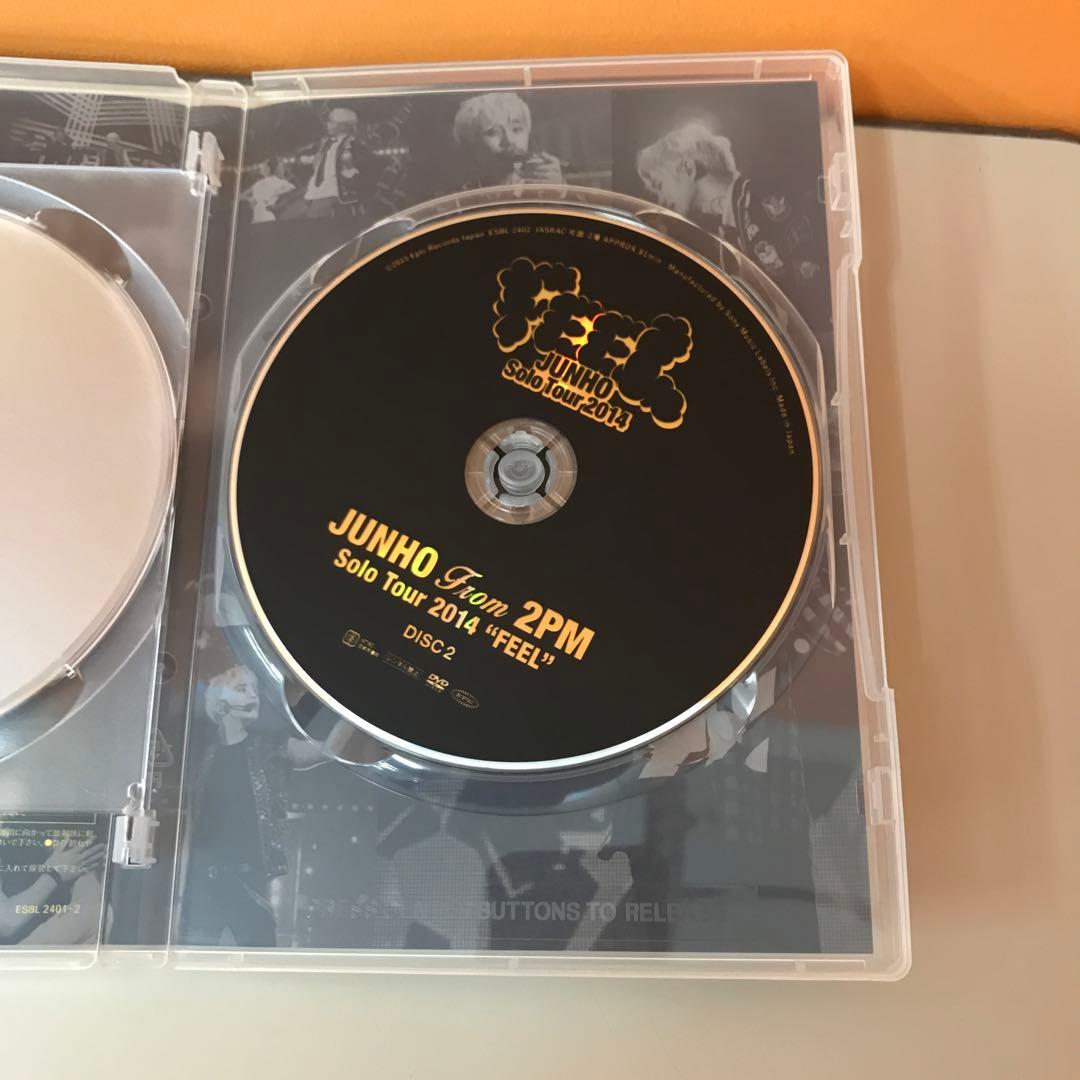 2PM ジュノ JUNHO 「FEEL」初回生産限定盤 DVD
