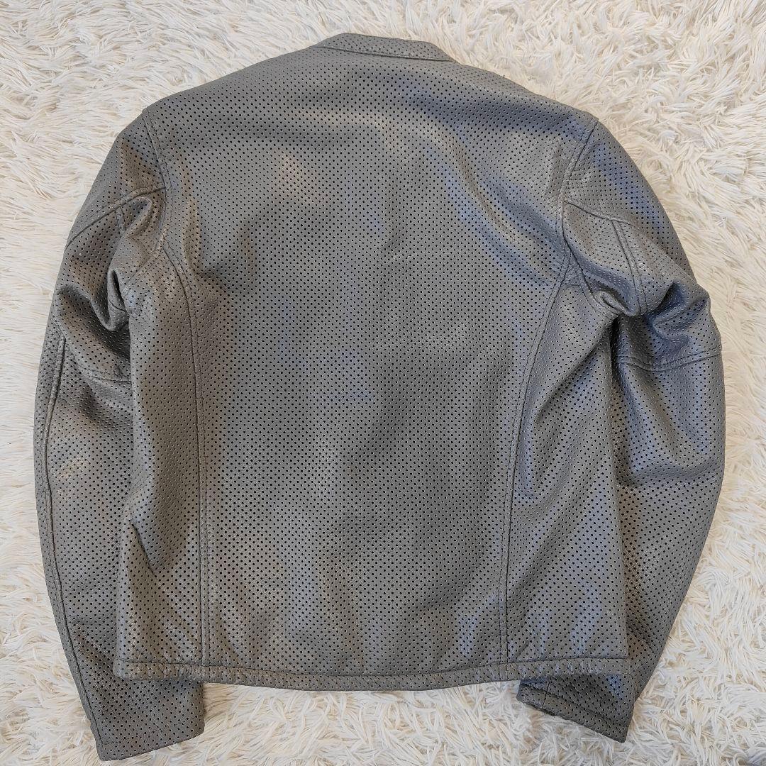 未使用級　カドヤ PL-SW ブラック パンチングレザージャケット Mサイズ