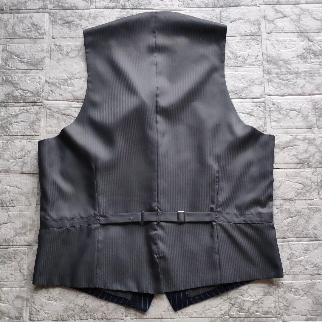 SUIT SELECT　3ピース　ストライプスーツセット　AB6