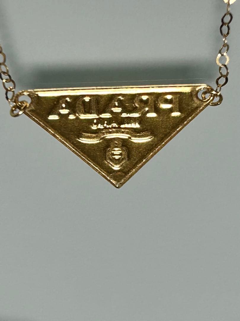 K18(Au750)PRADAネックレス