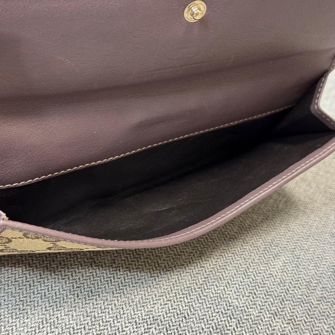GUCCI グッチ メイフェア プリンシー ロングウォレット GG キャンバス