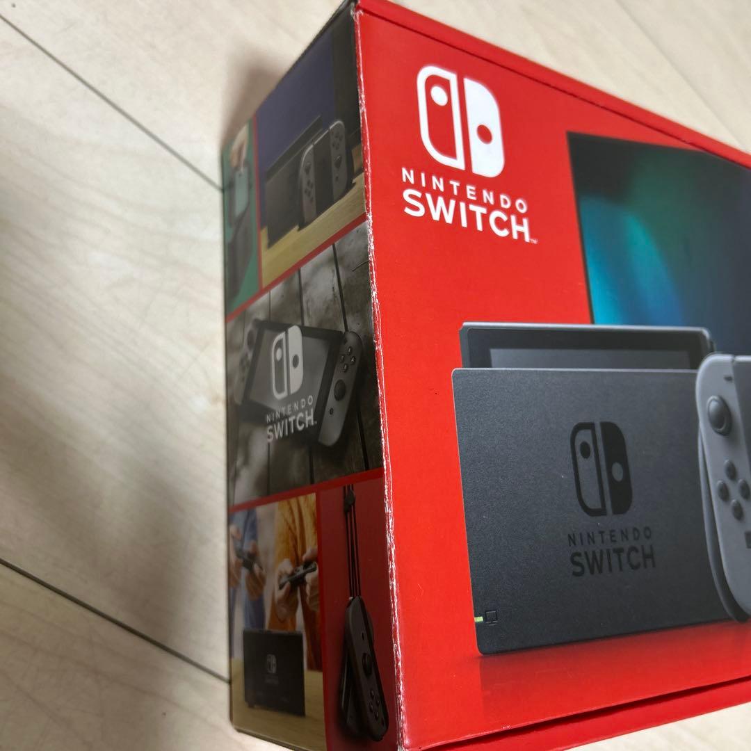 美品、極上品！Nintendo Switch 本体 グレー Joy-Con付き