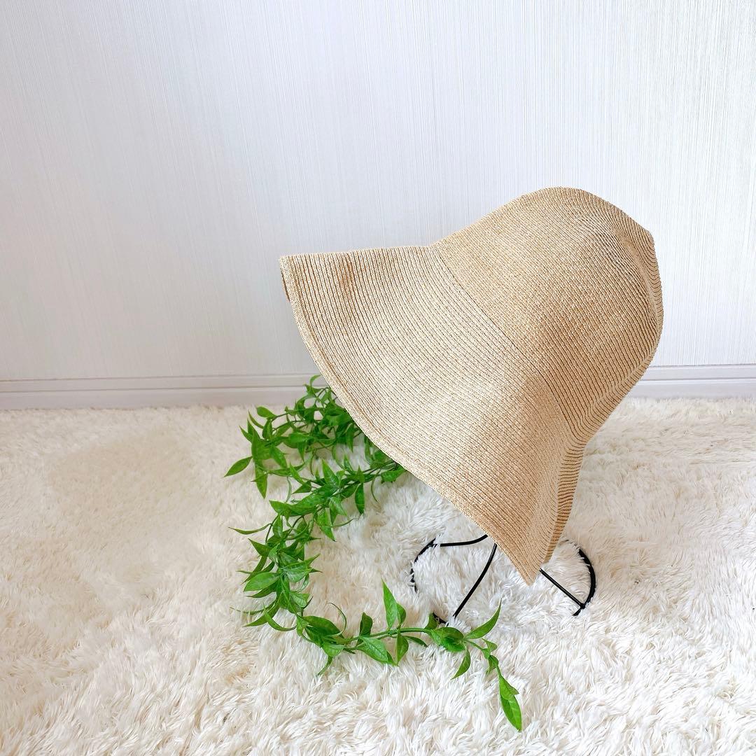 【美品】Athena NEW YORK アシーナニューヨーク　麦わら帽子