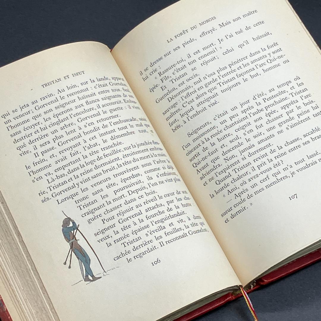 A.E マルティ 挿絵本 トリスタンとイゾルデの物語　1947年　フランス