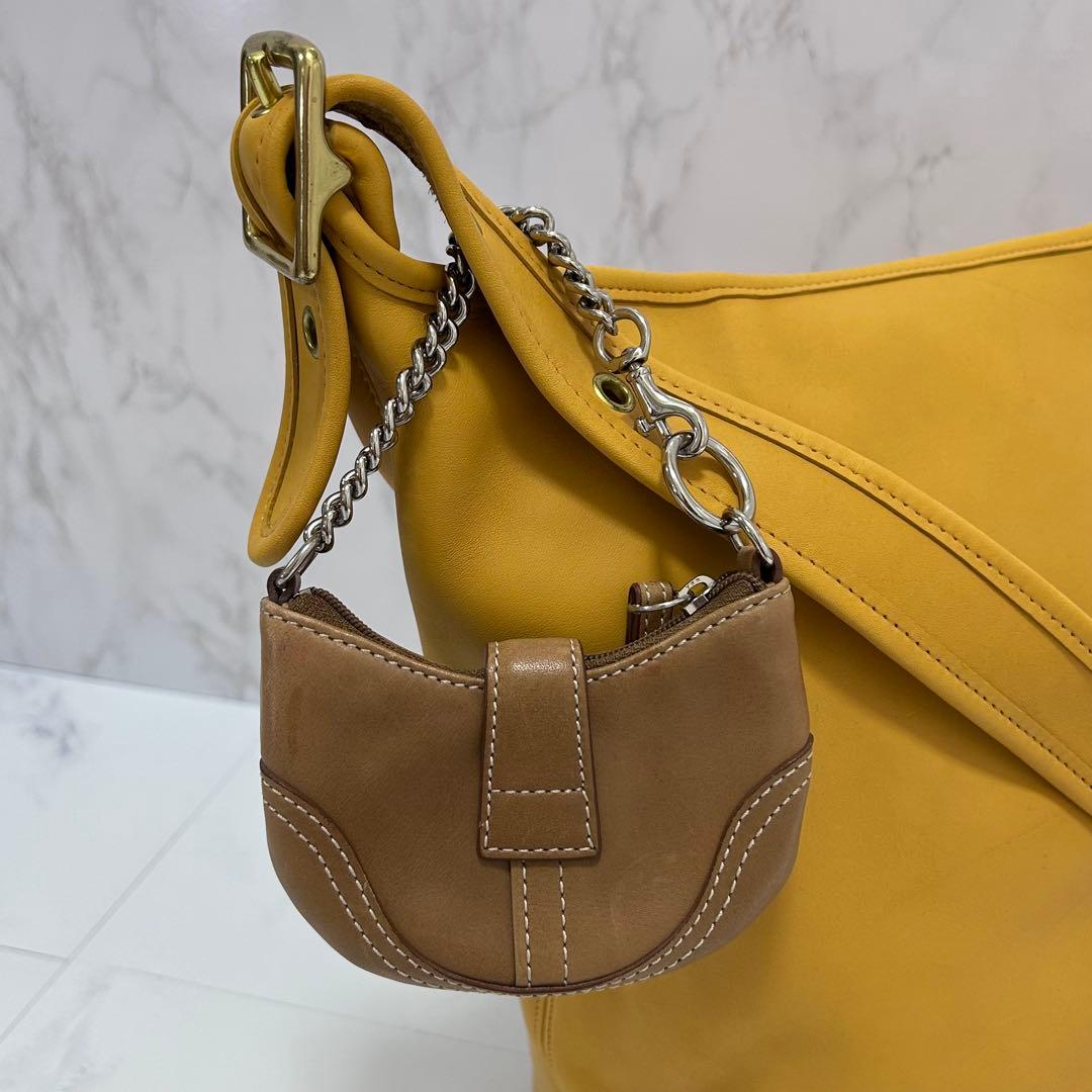 COACH Soho Change Purse ベージュ 小銭入れ