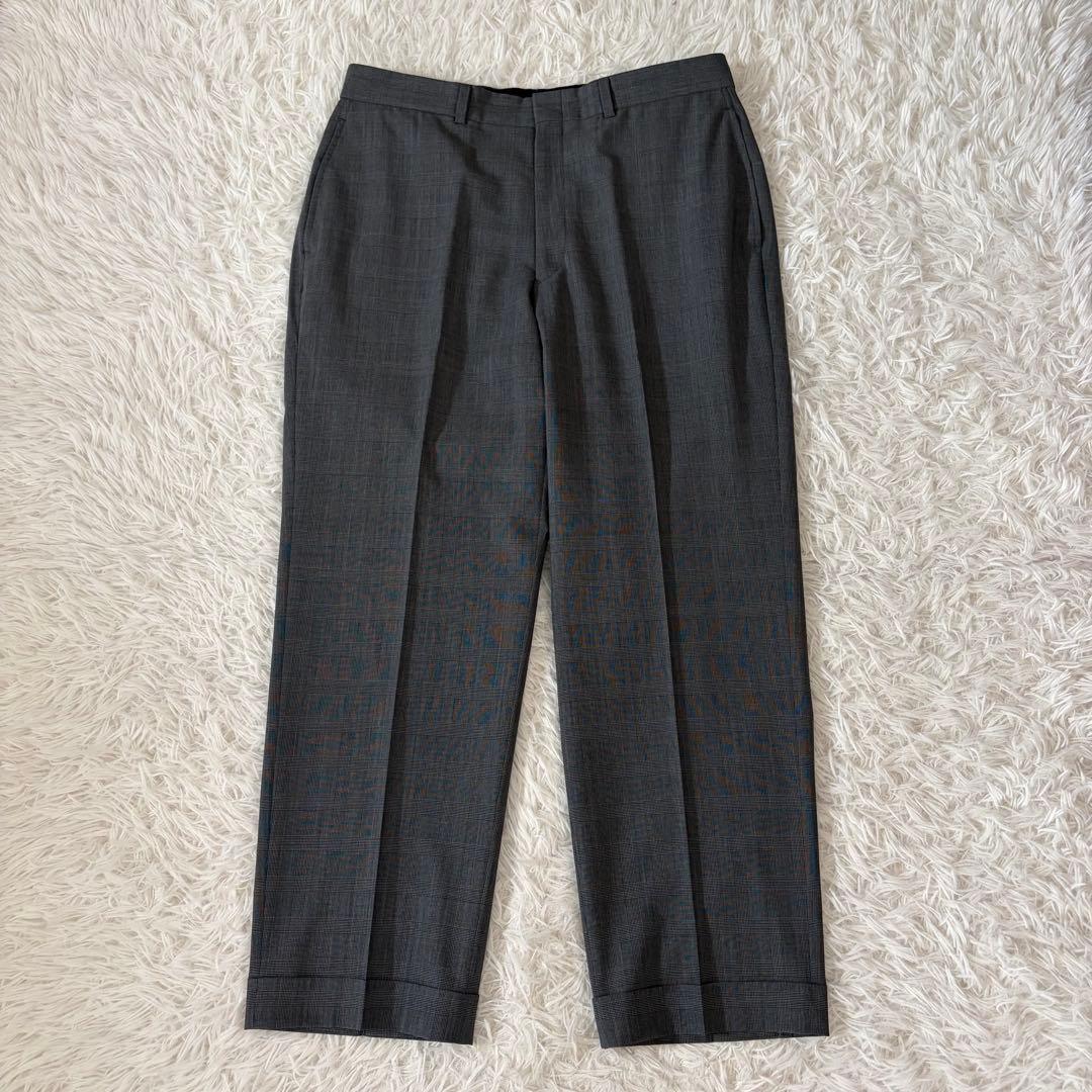 極美品　ブルックスブラザーズ　Madison スーツ　グレンチェック　グレー