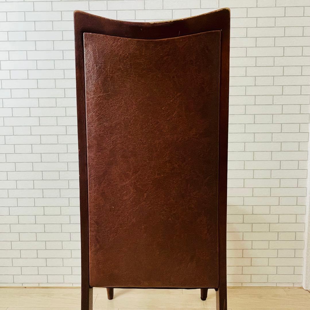 maruni マル二木工 ブラウン ダイニングチェア ベルサイユ 鋲打ち 貴族