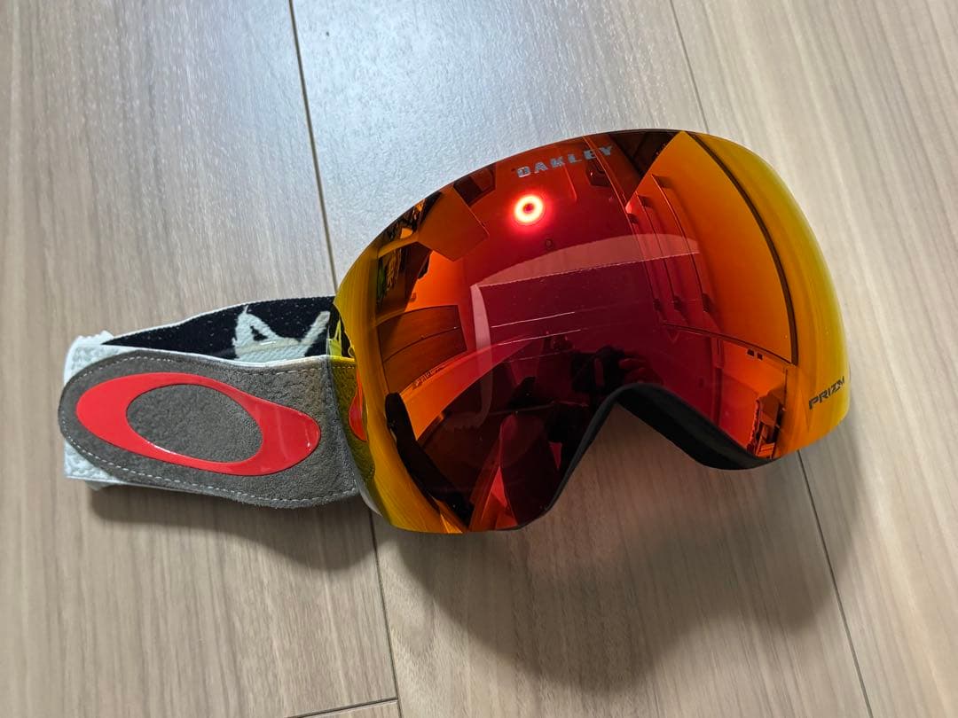 ★美品★お洒落　オークリー　フライトデック　フライトデッキ　ゴーグルスノーボード