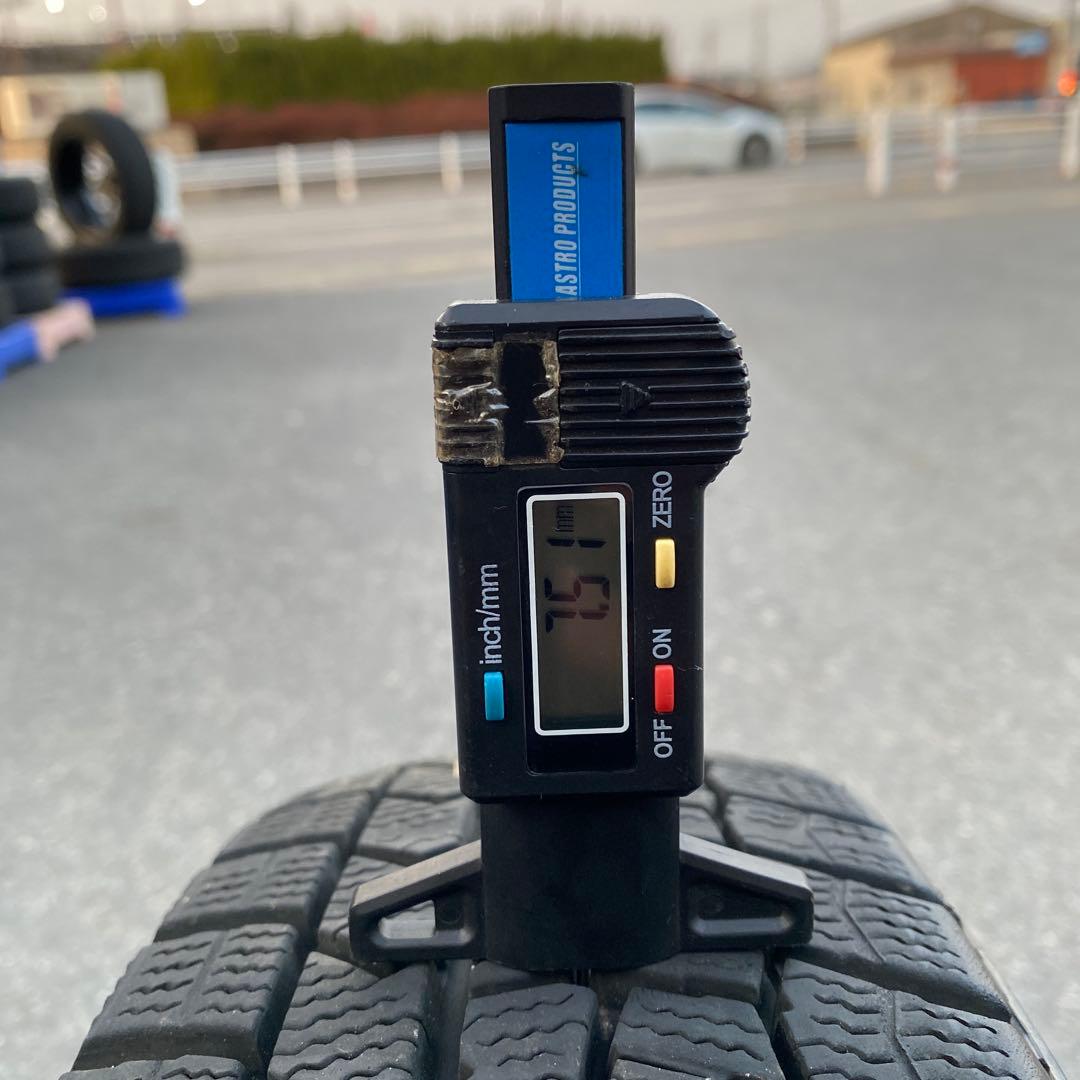 中古バリ溝ダンロップスタッドレスセット155/65R14 軽自動車