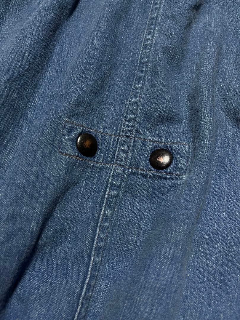 【完売】オアスロウ orslow デニム モッズコート フィッシュテールコート