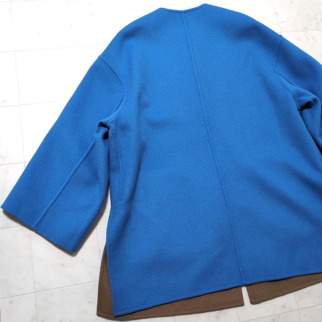 2025AW UNITED ARROWS バイカラー リバー ミドルコート