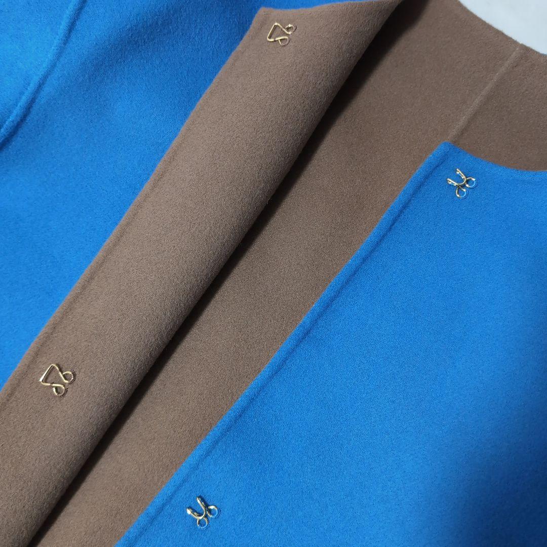 2025AW UNITED ARROWS バイカラー リバー ミドルコート