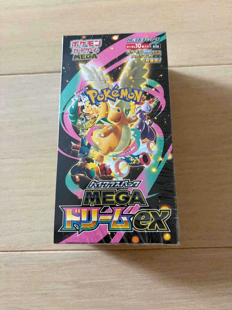MEGAドリームex シュリンク付き 未開封 box ポケモンカード