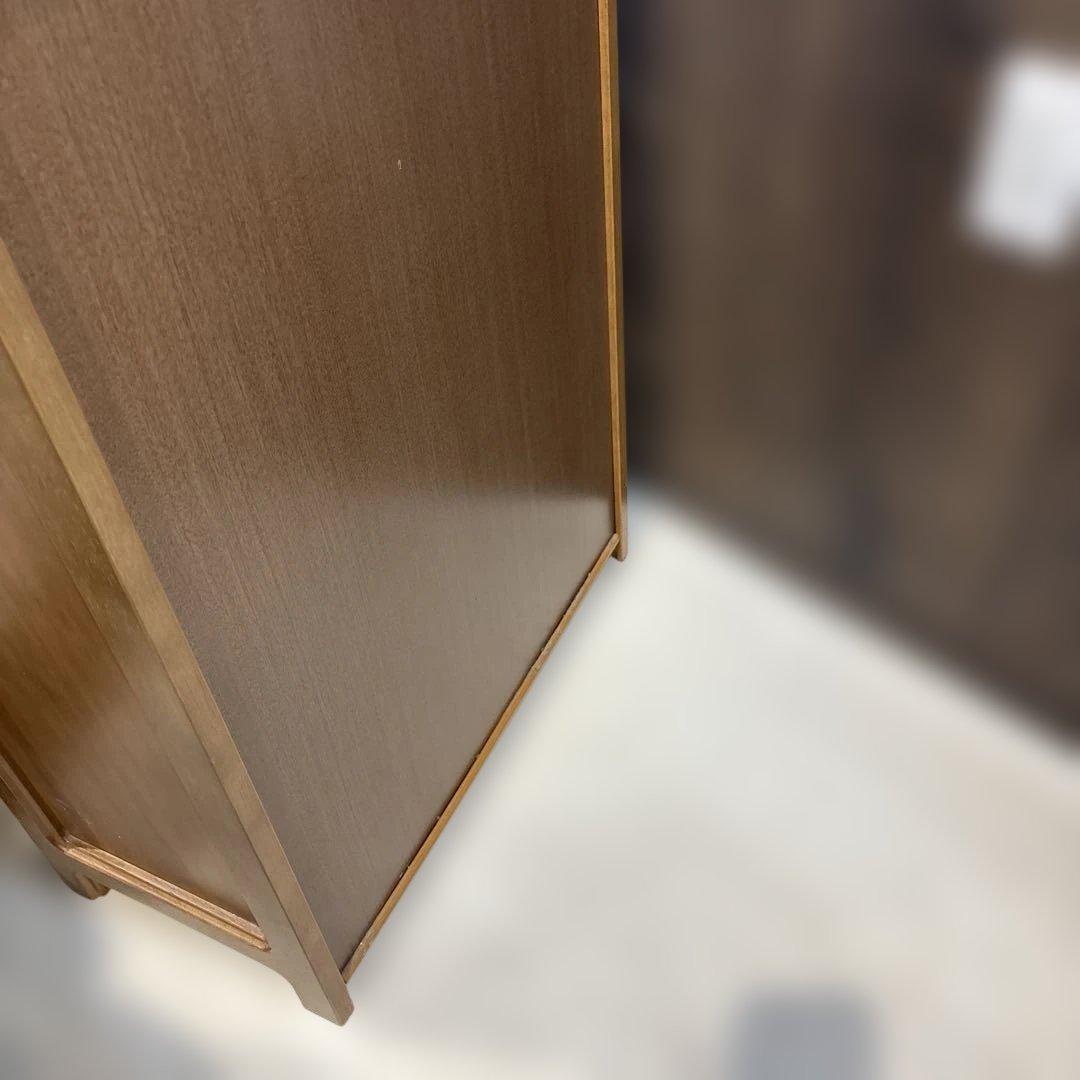 カリモク　スリッパラック　ナチュラルウッド キャビネット